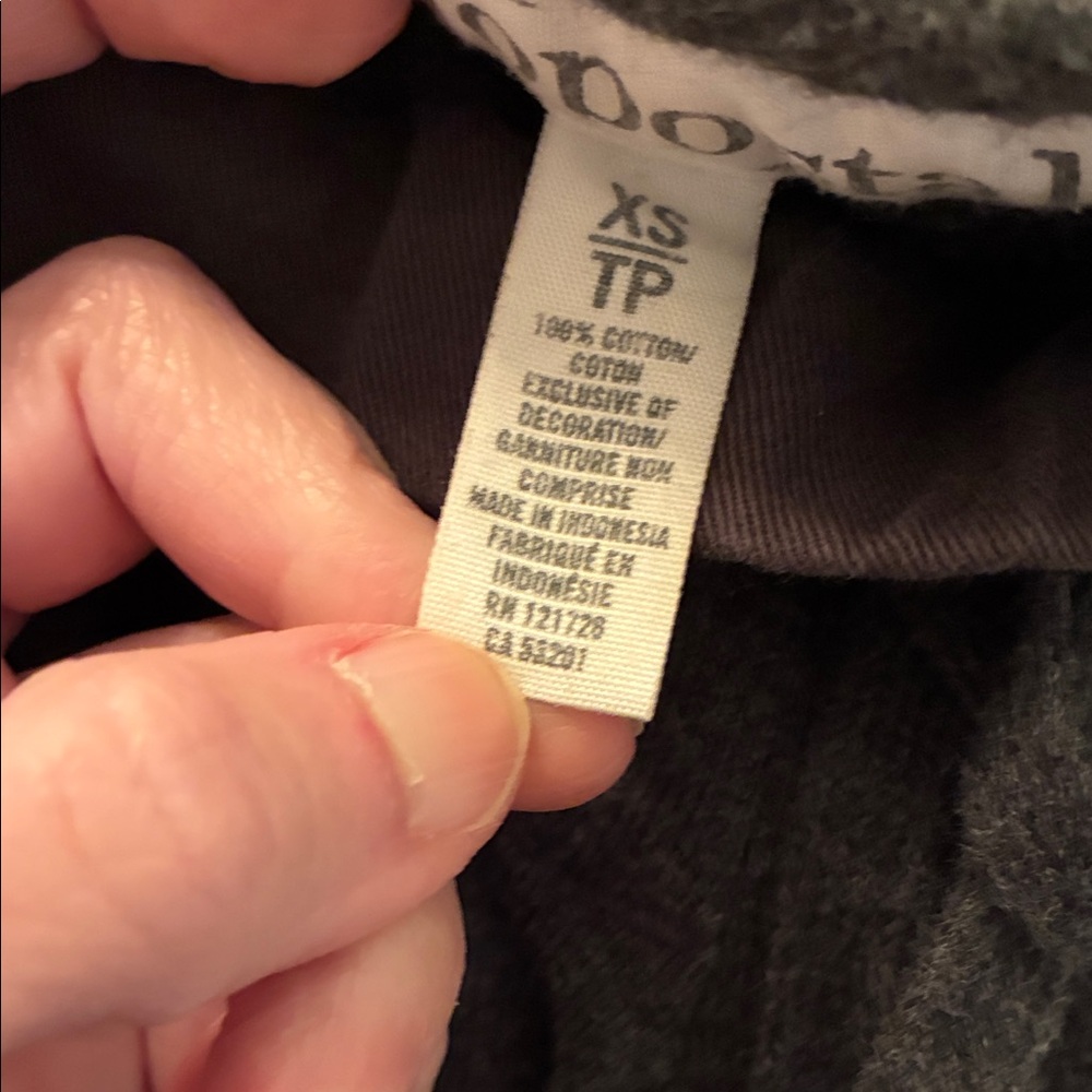Aeropostale Charcoal Pants with Embroidered Logo - Picture 8 of 9